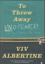 To Throw Away Unopened by Viv Albertine